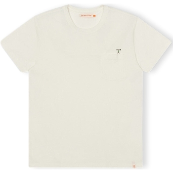 Revolution T-Shirt Regular 1341 WEI - Off-White Biela