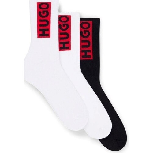 Spodná bielizeň Muž Ponožky BOSS 50501970 3P QS LOGO DESIGN CC Viacfarebná