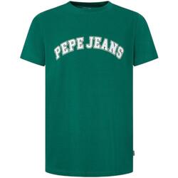 Oblečenie Muž Tričká s krátkym rukávom Pepe jeans  Zelená