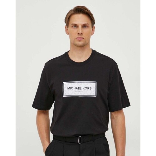 Oblečenie Muž Tričká s krátkym rukávom MICHAEL Michael Kors CH351RG1V2 Čierna