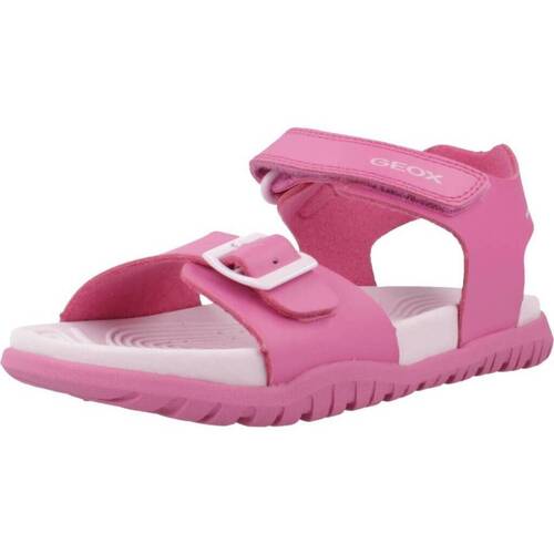 Topánky Dievča Sandále Geox J SANDAL FUSBETTO GI Ružová