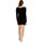 Oblečenie Žena Krátke šaty Tommy Jeans VESTIDO MUJER SHOULDER GATHER   DW0DW17939 Čierna