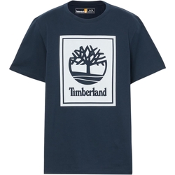 Oblečenie Muž Tričká s krátkym rukávom Timberland 227465 Modrá