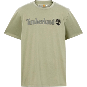 Oblečenie Muž Tričká s krátkym rukávom Timberland 227441 Zelená
