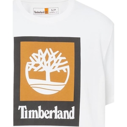 Oblečenie Muž Tričká s krátkym rukávom Timberland 227475 Biela