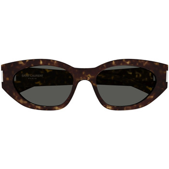 Hodinky & Bižutéria Slnečné okuliare Yves Saint Laurent Occhiali da Sole Saint Laurent SL 638 002 Hnedá