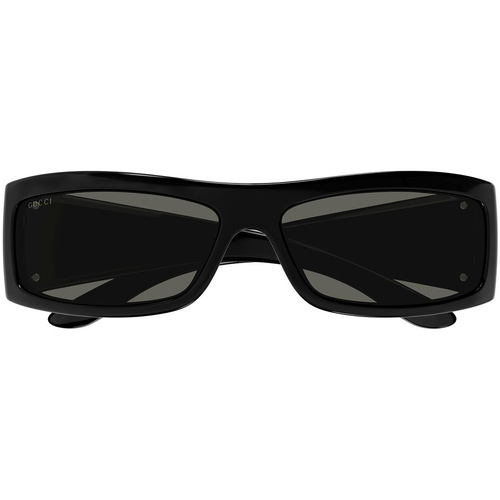 Hodinky & Bižutéria Slnečné okuliare Gucci Occhiali da Sole  GG1492S 007 Čierna