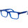Hodinky & Bižutéria Slnečné okuliare Off-White Occhiali da Vista  Style 70 14500 Modrá
