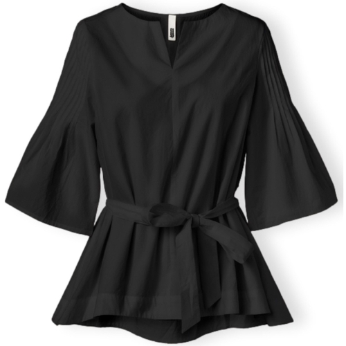 Oblečenie Žena Blúzky Wendy Trendy Top 230042 - Black Čierna