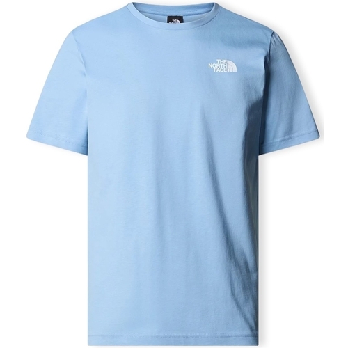 Oblečenie Muž Tričká a polokošele The North Face T-Shirt Redbox - Steel Blue Modrá