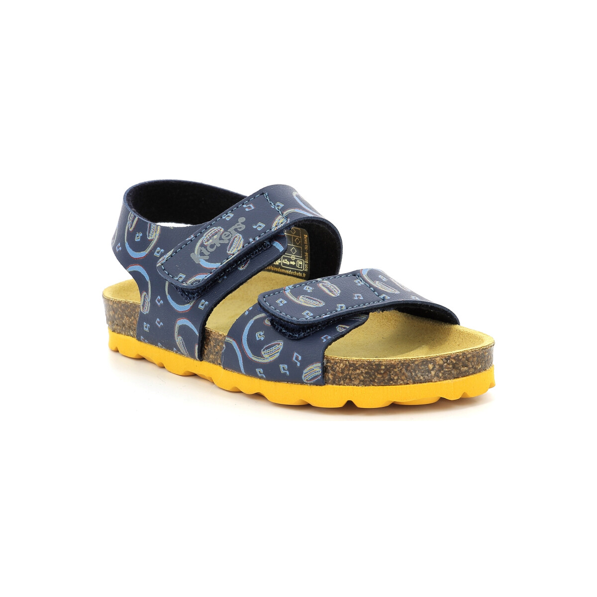 Topánky Chlapec Sandále Kickers Summerkro Modrá