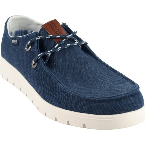 Topánky Muž Univerzálna športová obuv MTNG Zapato caballero MUSTANG 84335 azul Modrá