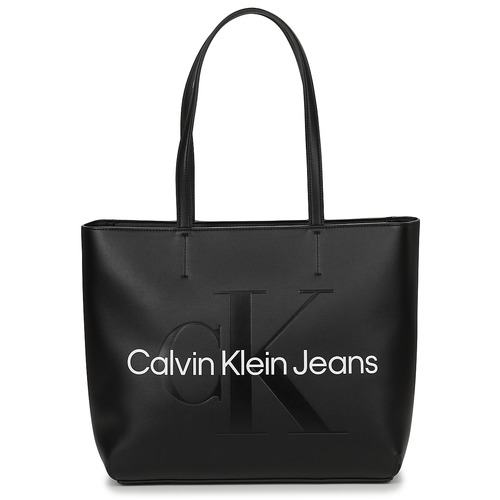 Tašky Žena Veľké nákupné tašky  Calvin Klein Jeans CKJ SCULPTED NEW SHOPPER 29 Čierna
