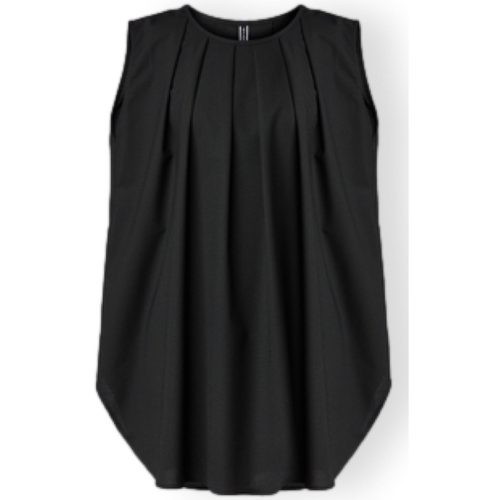 Oblečenie Žena Blúzky Wendykei Top 111079 - Black Čierna
