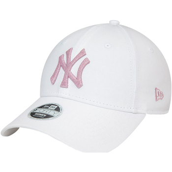 Textilné doplnky Žena Šiltovky New-Era 9FORTY New York Yankees Wmns Metallic Logo Cap Biela