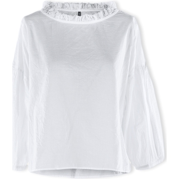 Oblečenie Žena Blúzky Wendykei T-Shirt 221153 - White Biela
