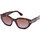 Hodinky & Bižutéria Slnečné okuliare Tom Ford Occhiali da Sole  Penny FT1086/S 52F Hnedá