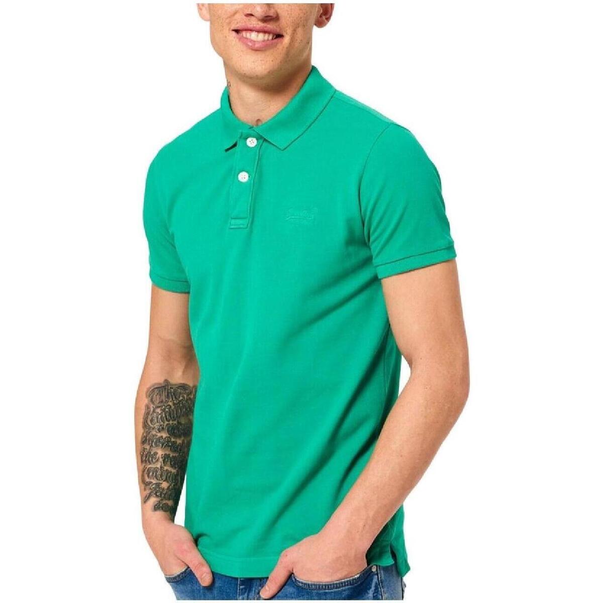 Oblečenie Muž Tričká s krátkym rukávom Superdry  Zelená