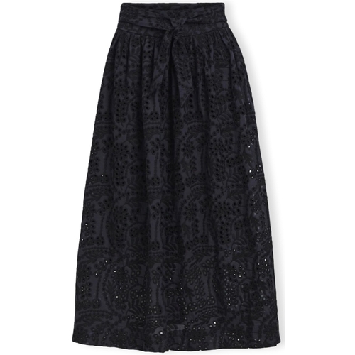 Oblečenie Žena Sukňa Object Bodie Skirt - Black/Denim Blue Čierna