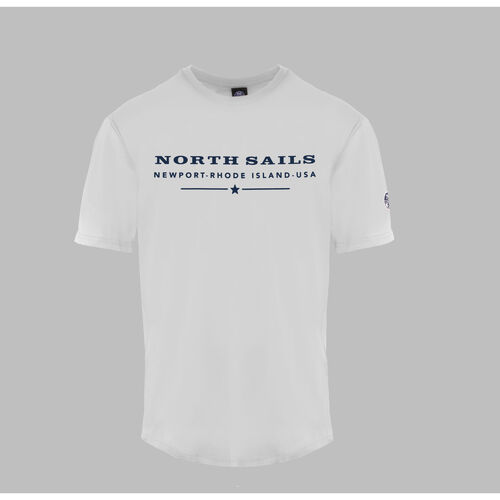 Oblečenie Muž Tričká s krátkym rukávom North Sails - 9024020 Biela