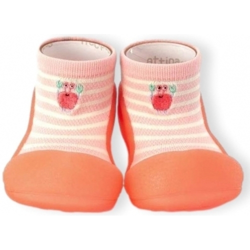Topánky Deti Detské papuče Attipas Crab - Pink Ružová