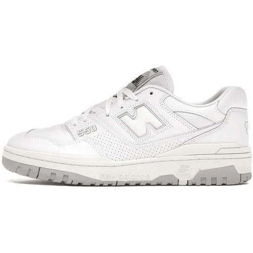 Topánky Turistická obuv New Balance 550 White Grey Biela