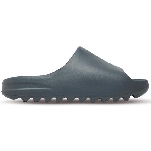 Topánky Turistická obuv Yeezy Slide Slate Grey Čierna