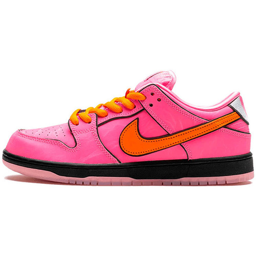 Topánky Turistická obuv Nike SB Dunk Low The Powerpuff Girls Blossom Ružová