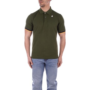 Oblečenie Muž Tričká s krátkym rukávom K-Way K7121IW Zelená