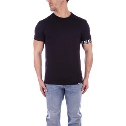 Oblečenie Muž Tričká s krátkym rukávom Dsquared D9M3S5130 Čierna
