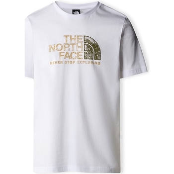 Oblečenie Muž Tričká a polokošele The North Face Rust 2 T-Shirt - White Biela