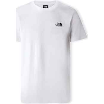 Oblečenie Muž Tričká a polokošele The North Face Simple Dome T-Shirt - White Biela