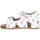 Topánky Chlapec Sandále Naturino C1 0N01 BEA WHITE Biela