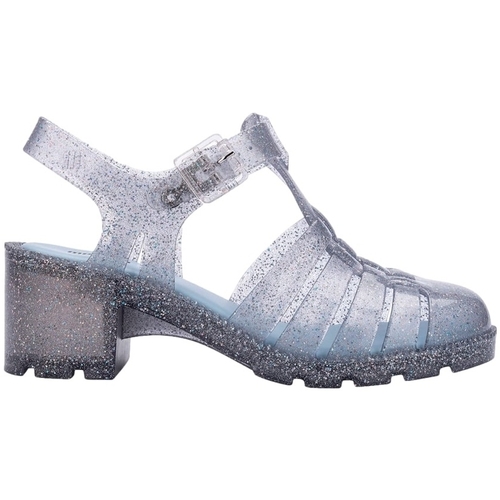 Topánky Žena Sandále Melissa Possession Heel Fem - Glitter Clear Strieborná