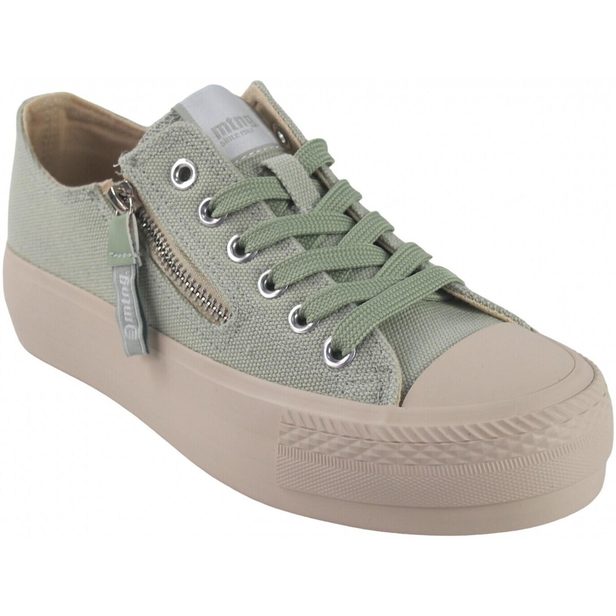 Topánky Žena Univerzálna športová obuv MTNG Lona señora MUSTANG 60418 verde Zelená