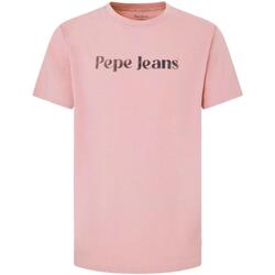 Oblečenie Muž Tričká s krátkym rukávom Pepe jeans  Ružová