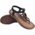 Topánky Žena Univerzálna športová obuv Amarpies Sandalia señora  17063 abz negro Čierna