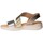 Topánky Žena Sandále Rks 5403 Zlatá