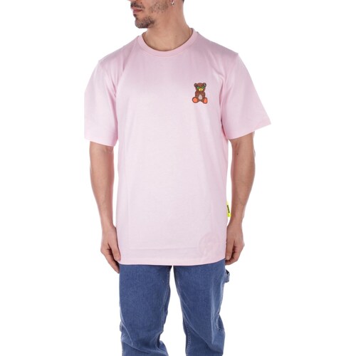 Oblečenie Tričká s krátkym rukávom Barrow S4BWUATH144 Ružová