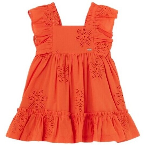 Oblečenie Dievča Šaty Mayoral 28270-0M Oranžová