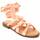 Topánky Žena Sandále Leindia 87324 Ružová