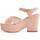 Topánky Žena Sandále Leindia 88202 Ružová