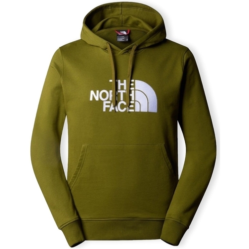 Oblečenie Muž Mikiny The North Face Sweatshirt Hooded Light Drew Peak - Forest Olive Zelená