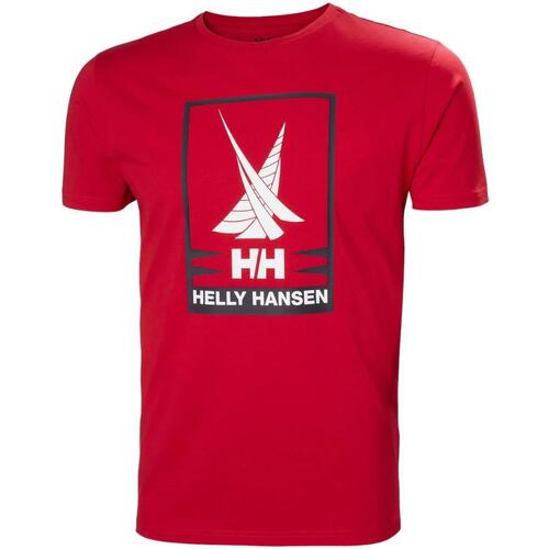 Oblečenie Muž Tričká s krátkym rukávom Helly Hansen  Červená