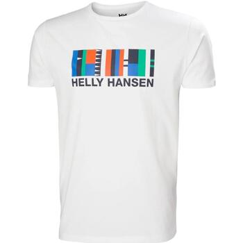 Oblečenie Muž Tričká s krátkym rukávom Helly Hansen  Biela