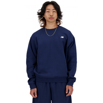 Oblečenie Muž Mikiny New Balance Sport essentials fleece crew Modrá