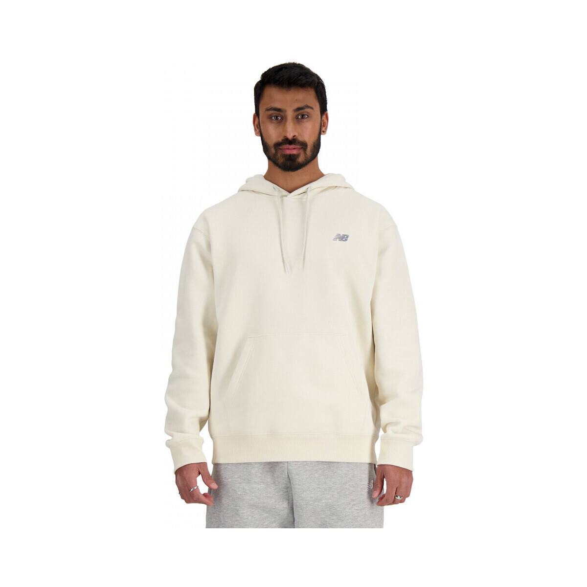 Oblečenie Muž Mikiny New Balance Sport essentials fleece hoodie Béžová