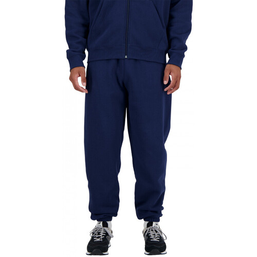 Oblečenie Muž Nohavice New Balance Sport essentials fleece jogger Modrá