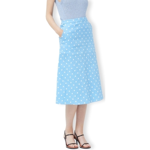 Oblečenie Žena Sukňa Compania Fantastica COMPAÑIA FANTÁSTICA Skirt 11021 - Polka Dots Modrá