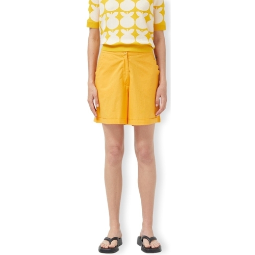 Oblečenie Žena Šortky a bermudy Compania Fantastica COMPAÑIA FANTÁSTICA Shorts 43020 - Mustard Žltá